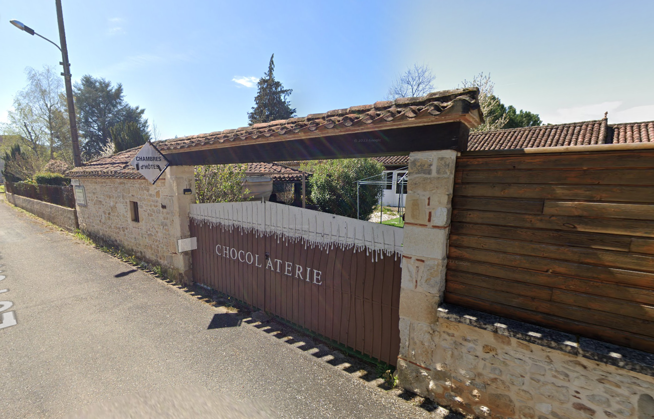Vue extérieure du Gîte de la Chocolaterie